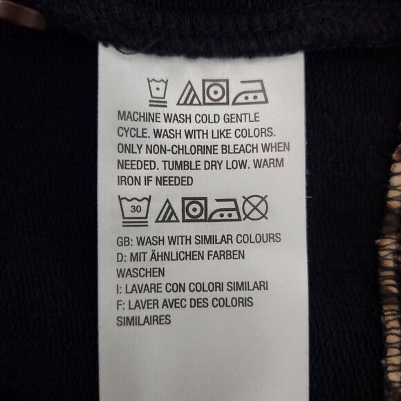 Isaac Mizrahi Black Leopard Layered Top Size Small Leopard Blouse - Picture 8 of 9